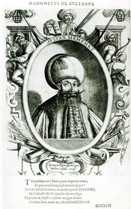 Portræt af Mehmet III af English School